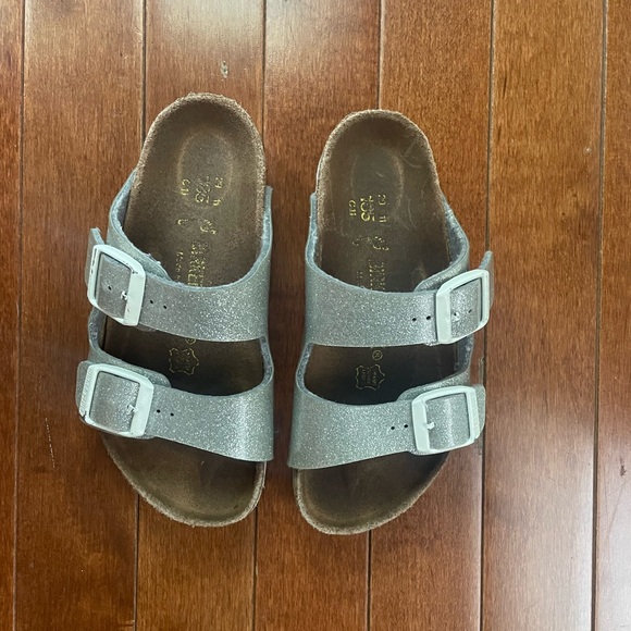 Kids Birkenstock Cosmic Sparkle Sandals - Picture 2 of 3